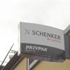 Schenker Privpak skylt