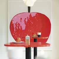lustgard roda bord ljus