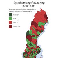 Sysselsattningsforandring