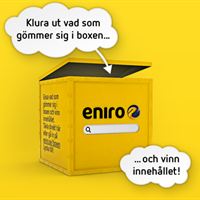 Eniros jättebox på Sergels Torg