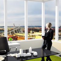 Skanskas nya kontor i Gårda