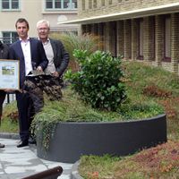 Prisutdelning Scandinavian Green Roof Award 2011