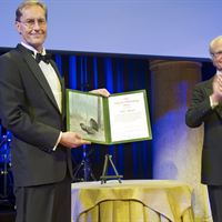 Prof Erik Naesset receives the 2011 Marcus Wallenberg Prize