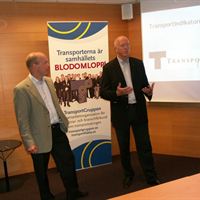 Fredrik Bergström vd Handelns Utredningsinstitut o Peter Jeppsson vd TG