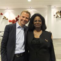 Niklas Birgetz och Sonia Sherefay