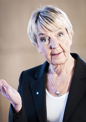 Annette Carnhede, orförande Fackförbundet ST