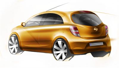 Nissan skiss