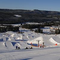 Foto fra Kläppen snowpark