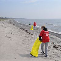 Strandstädning