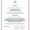 ISO certifikat Gunnebo Nordic AB