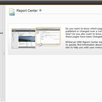 EPiServer CMS Report Center