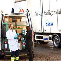 Farligt Avfall-bilen 