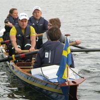 Träning inför Akademiska Rodden