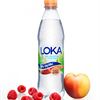Loka hallon persika bild