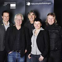 Svante Axelsson, Olle Törnqvist, Lasse Åberg, Birgitta Englin och Janne Schaffer. Foto: Anna Huerta