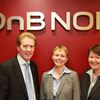 Left to right: Kendal Milne, head of Aberdeen, Trine Loe, head of London and Bente Fladmark, head of Nordic