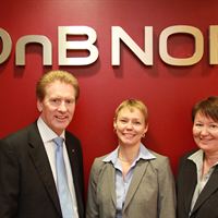 Left to right: Kendal Milne, head of Aberdeen, Trine Loe, head of London and Bente Fladmark, head of Nordic