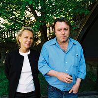 Christine Ockrent och Christopher Hitchens 2003