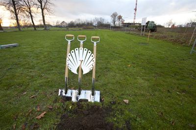 Victoria Park Första spadtaget Brf Allén