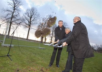 Victoria Park Första spadtaget Brf Allén 