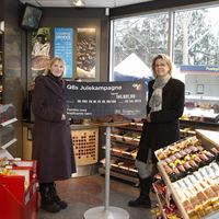 Camilla af Rosenborg og Helle Dahlgren Skov fra Q8