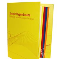 Informationspärm från Svensk Flygambulans