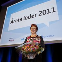 Årets Leder 2011: Lise Egholm. Foto: Thomas Tolstrup