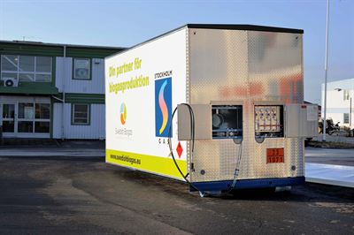 En ny generation gasflak med fördubblad kapacitet är nu i drift för stockholmsmarknaden