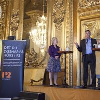Birgitta Svendén och Michael Tydén, Foto Micke Grönberg/SR Foto