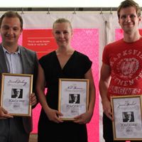 Från Vänster: Daniel Daboczy, Heidi Harman och Jonas Hombert