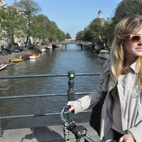 Ebba Hult i Amsterdam