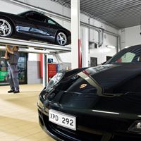 Porsche Kalmar verkstad