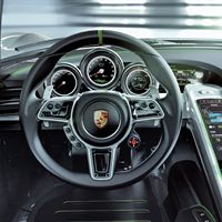 Porsche 918 förarplats