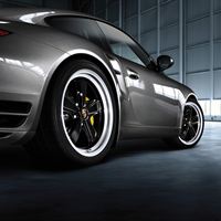 Porsche fälg bak