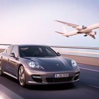 Panamera Turbo S flyg
