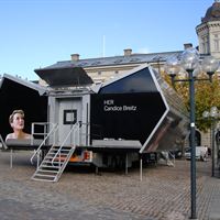 Mobila rummet används som debattlokal. Foto: Riksutställningar