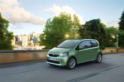 Skoda Citigo får fem stjärnor