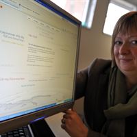 Marianne Ejdersten enhetschef för nationell kommunikation i Svenska kyrkan och ansvarig för bönesatsningen