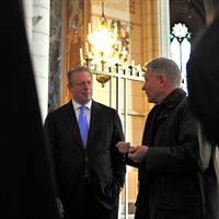 Al Gore och ärkebiskop Anders Wejryd