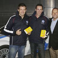 Sébastien Ogier, Julien Ingrassia och Kris Nissen.