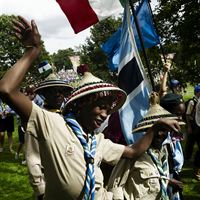 Dansande scout