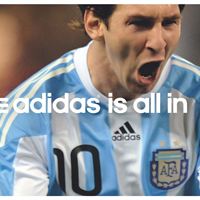 adidas all in Messi