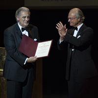 Mr. Domingo tar emot The Birgit Nilsson Prize 
