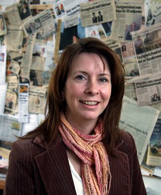 Stina Wessling, krisspecialist på Informationscompagniet