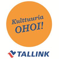Tallinkin Kulttuuria ohoi -logo
