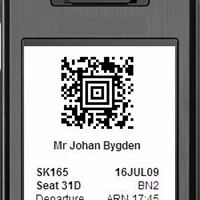 Boardingkort i mobilen