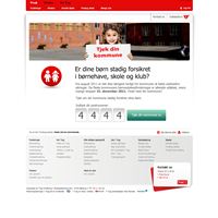 Tjek din kommunes børneulykkesforsikring på www.tryg.dk/tjekdinkommune  