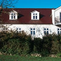 Tornsvalan bygger under tegeltaken 