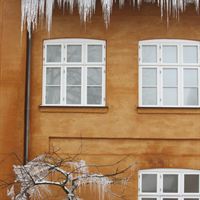Mursten og tegl kan holde til både, regn, sne og frost.
