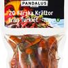 Pandalus färska turkiska kräftor i påse